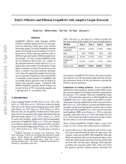 PolyG: Adaptive Graph Traversal for Diverse GraphRAG Questions