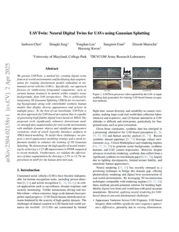 UAVTwin: Neural Digital Twins for UAVs using Gaussian Splatting