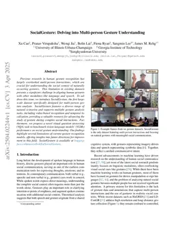 SocialGesture: Delving into Multi-person Gesture Understanding