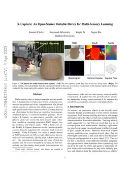 X-Capture: An Open-Source Portable Device for Multi-Sensory Learning