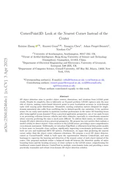 CornerPoint3D: Look at the Nearest Corner Instead of the Center