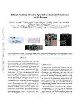 Delineate Anything: Resolution-Agnostic Field Boundary Delineation on Satellite Imagery