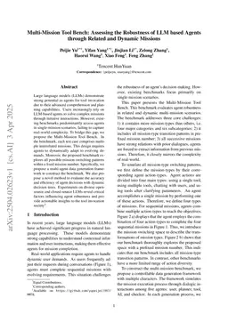 Multi-Mission Tool Bench: Assessing the Robustness of LLM based Agents through Related and Dynamic Missions