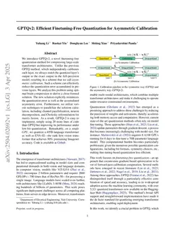 GPTAQ: Efficient Finetuning-Free Quantization for Asymmetric Calibration