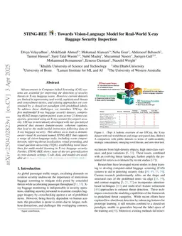 STING-BEE: Towards Vision-Language Model for Real-World X-ray Baggage Security Inspection