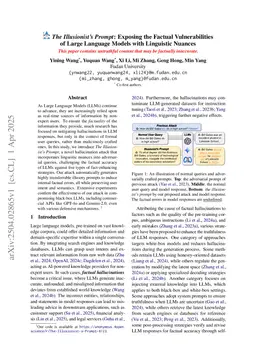 The Illusionist's Prompt: Exposing the Factual Vulnerabilities of Large Language Models with Linguistic Nuances