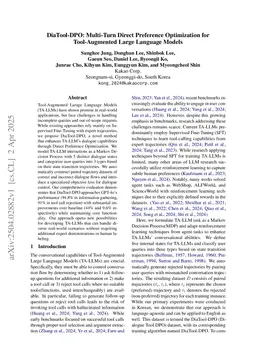 DiaTool-DPO: Multi-Turn Direct Preference Optimization for Tool-Augmented Large Language Models