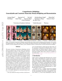 Comprehensive Relighting: Generalizable and Consistent Monocular Human Relighting and Harmonization