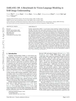 SARLANG-1M: A Benchmark for Vision-Language Modeling in SAR Image Understanding