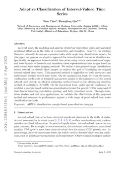 Adaptive Classification of Interval-Valued Time Series