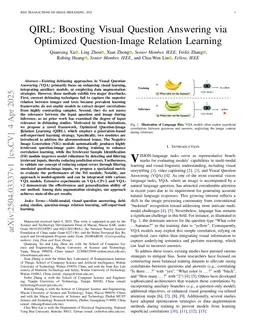 QIRL: Boosting Visual Question Answering via Optimized Question-Image Relation Learning