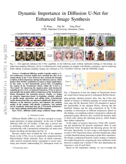 Dynamic Importance in Diffusion U-Net for Enhanced Image Synthesis