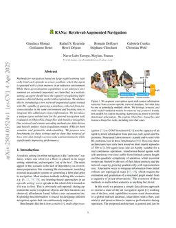 RANa: Retrieval-Augmented Navigation