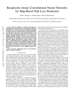Reciprocity-Aware Convolutional Neural Networks for Map-Based Path Loss Prediction