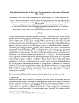 End-to-End Deep Learning for Real-Time Neuroimaging-Based Assessment of Bimanual Motor Skills