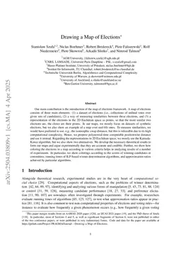 Drawing a Map of Elections