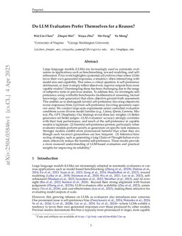 Do LLM Evaluators Prefer Themselves for a Reason?