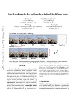 DanceText: A Training-Free Layered Framework for Controllable Multilingual Text Transformation in Images