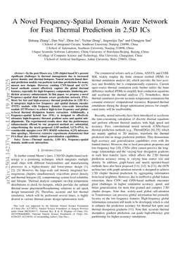 A Novel Frequency-Spatial Domain Aware Network for Fast Thermal Prediction in 2.5D ICs