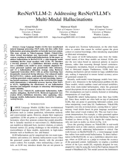 ResNetVLLM-2: Addressing ResNetVLLM's Multi-Modal Hallucinations