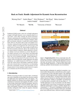 Back on Track: Bundle Adjustment for Dynamic Scene Reconstruction