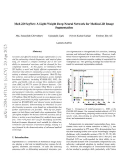 Med-2D SegNet: A Light Weight Deep Neural Network for Medical 2D Image Segmentation