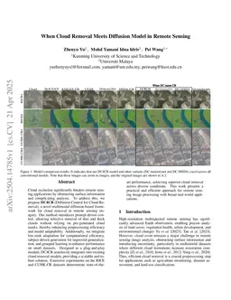 DC4CR: When Cloud Removal Meets Diffusion Control in Remote Sensing