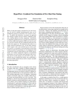 HyperFlow: Gradient-Free Emulation of Few-Shot Fine-Tuning
