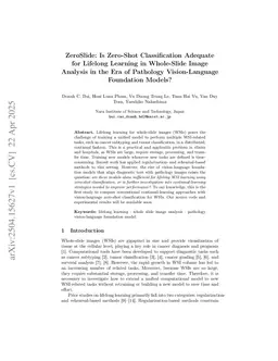 ZeroSlide: Is Zero-Shot Classification Adequate for Lifelong Learning in Whole-Slide Image Analysis in the Era of Pathology Vision-Language Foundation Models?