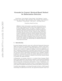 ORION Grounded in Context: Retrieval-Based Method for Hallucination Detection