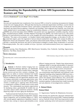 Benchmarking the Reproducibility of Brain MRI Segmentation Across Scanners and Time