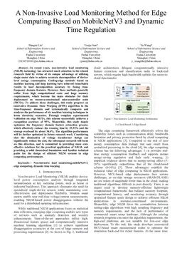 A Non-Invasive Load Monitoring Method for Edge Computing Based on MobileNetV3 and Dynamic Time Regulation