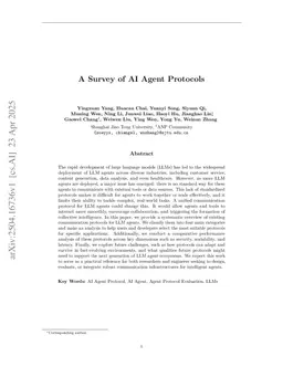 A Survey of AI Agent Protocols