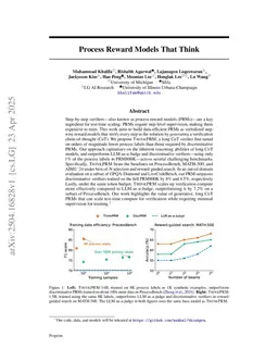 Process Reward Models That Think