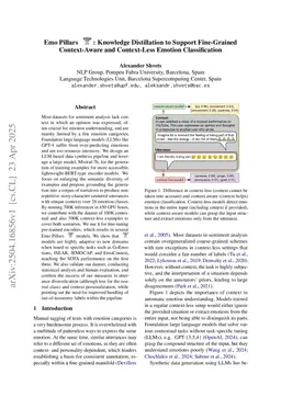 Emo Pillars: Knowledge Distillation to Support Fine-Grained Context-Aware and Context-Less Emotion Classification