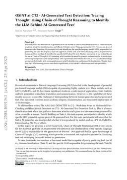 Tracing Thought: Using Chain-of-Thought Reasoning to Identify the LLM Behind AI-Generated Text