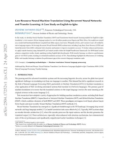 Low-Resource Neural Machine Translation Using Recurrent Neural Networks and Transfer Learning: A Case Study on English-to-Igbo