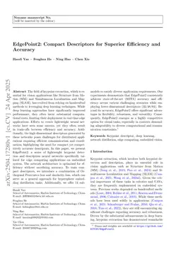 EdgePoint2: Compact Descriptors for Superior Efficiency and Accuracy