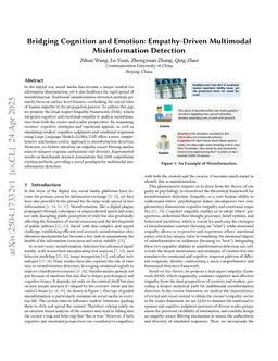 Bridging Cognition and Emotion: Empathy-Driven Multimodal Misinformation Detection