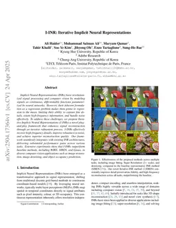 I-INR: Iterative Implicit Neural Representations