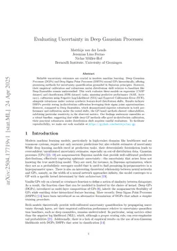 Evaluating Uncertainty in Deep Gaussian Processes