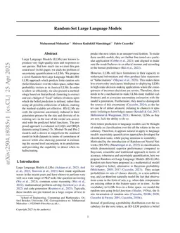 Random-Set Large Language Models