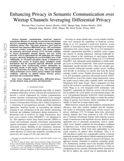 Enhancing Privacy in Semantic Communication over Wiretap Channels leveraging Differential Privacy