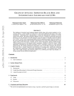 Graph of Attacks: Improved Black-Box and Interpretable Jailbreaks for LLMs