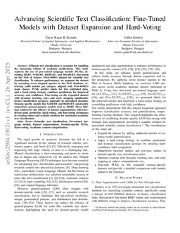 Advancing Scientific Text Classification: Fine-Tuned Models with Dataset Expansion and Hard-Voting