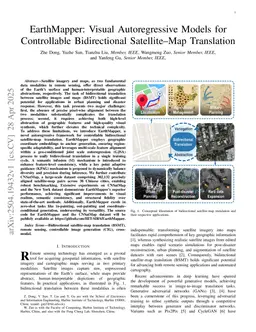 EarthMapper: Visual Autoregressive Models for Controllable Bidirectional Satellite-Map Translation
