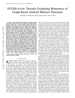 FCGHunter: Towards Evaluating Robustness of Graph-Based Android Malware Detection