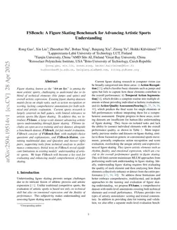 FSBench: A Figure Skating Benchmark for Advancing Artistic Sports Understanding