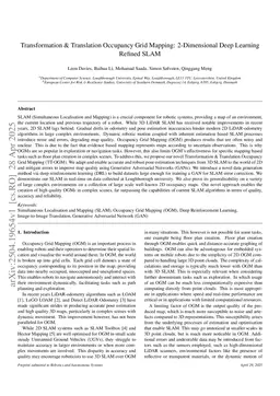 Transformation & Translation Occupancy Grid Mapping: 2-Dimensional Deep Learning Refined SLAM