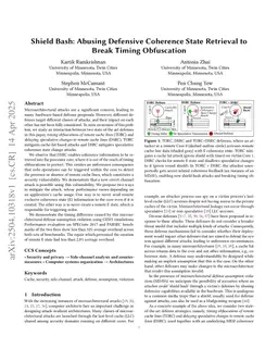 Shield Bash: Abusing Defensive Coherence State Retrieval to Break Timing Obfuscation